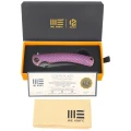 Nóż składany WeKnife Dracarys LE No 193/199 Purple / Golden Titanium, Hand Rubbed Satin M390 (WE25061B-2)-3 63911 
