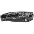 Nóż składany Kizer Glaux Black Vortex Micarta, Gray PVD / Stonewashed 14C28N (V3801A2)-2 63919 
