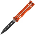 Nóż motylek Martinez Albainox Balisong Red Aluminium, Black 3Cr13Mov (02098)-1 63922 
