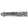 Nóż motylek Martinez Albainox Balisong Chrom Zamak, Mirror 3Cr13Mov (02053-C)-2 63924 