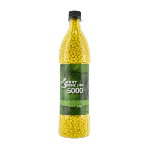 Kulki BB do ASG Combat Zone Basic 0,12 g 6 mm 5000 szt. zółte- 63942 