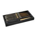 Nóż Laguiole do steków Prestige Line Style de Vie Gold Stonewash 6 szt.-5 64011 