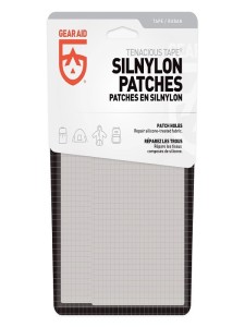 Łatki łaty naprawcze do tkanin pokrytych silikonem GearAid Tenacious Tape SilNylon Patches 