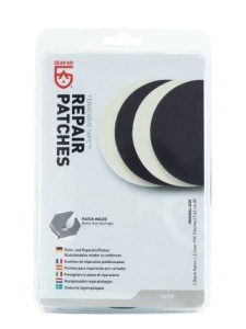 Łatki naprawcze nylonowe x2 PVCx2 okrągłe samoprzylepne GearAid Tenacious Tape Repair Tape Patches