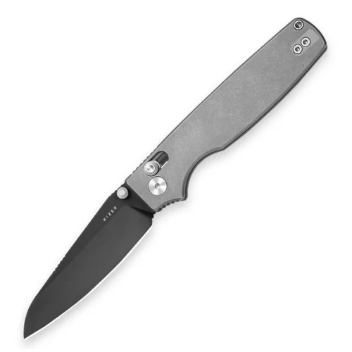 Nóż składany Kizer Original 2 Gray Titanium, Matte DLC Ultra S45VN (Ki3605.2SA1)-1 64038 