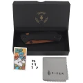 Nóż składany Kizer T1 BD Black Titanium, Sunset Metal PVD / Stonewashed Elmax by Uli Hennicke (Ki3490.2BDA2)-3 64043 