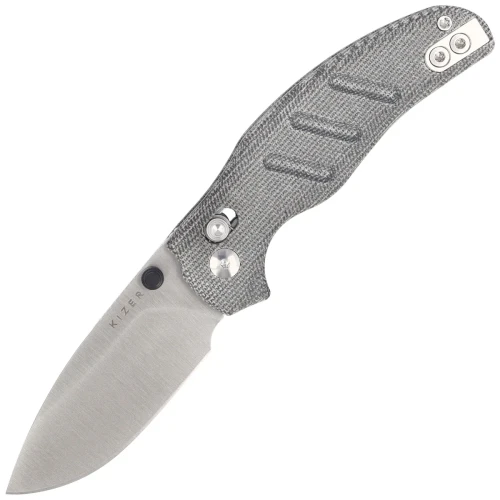 Nóż składany Kizer C01C 2.9 CD Black Norplex UltreX Micarta, Satin Elmax by Sheepdog Knives (Ki3488.29CDA2)-1 64048 