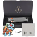 Nóż składany Kizer Begleiter 2.9 BLL Gray Aluminium, Satin CPM S35VN by Azo (Ki3458.2BDA1)-3 64055 