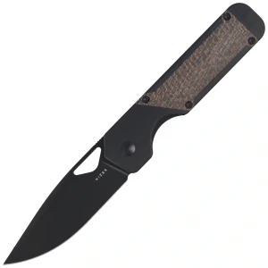 Nóż składany Kizer Militaw Black G10 / Green Micarta, Black Nitro-V by Jonathan Styles (V3634A1) EDC 