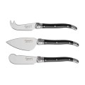 Komplet noży do serów Laguiole Premium Line Style de Vie Black- 64067 