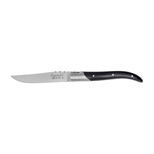 Nóż Laguiole do steków Luxury Line Black Pakka Wood 6 szt.- 64070 