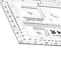 Protraktor kątomierz mapowy V11-1 64081 