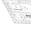 Protraktor kątomierz mapowy V12-1 64082 