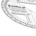 Protraktor kątomierz mapowy V5-1 64083 