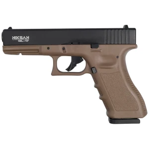 Pistolet wiatrówka Niksan Defence NKS GL17 Tan Blow Back 4.5 mm