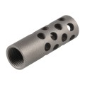 Kompensator Bergara kal. 30" M14x1 fi 16,6mm Nierdzewny szary-1 64157 