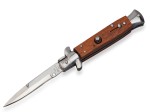 Nóż SPRĘŻYNOWY Scyzoryk Sztylet Sycylijka MAFIA N515 nóż bandycki sprężyna ITALY DW 20,5 cm