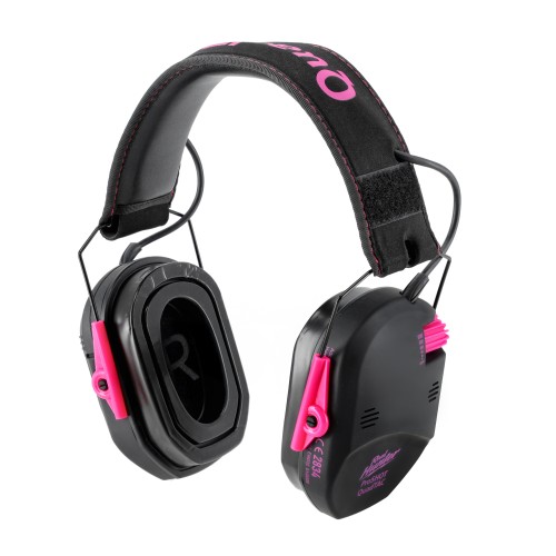 Ochronniki słuchu aktywne RealHunter Active ProSHOT QuadTAC devil pink- 64195 