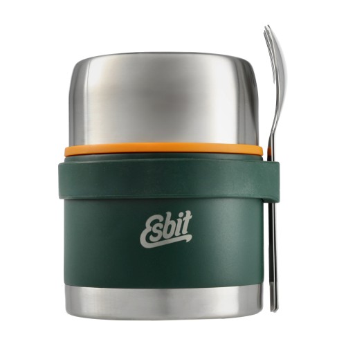 Termos Esbit Classic Food Jug z zestawem sztućców 0,5 l forest green- 64226 