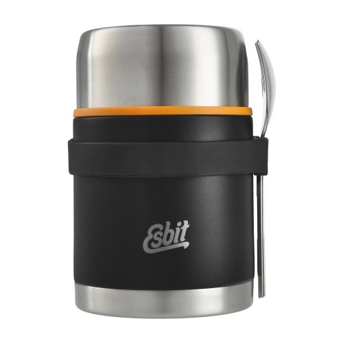 Termos Esbit Classic Food Jug z zestawem sztućców 0,75 l czarny- 64227 