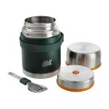 Termos Esbit Classic Food Jug z zestawem sztućców 0,75 l forest green-2 64228 
