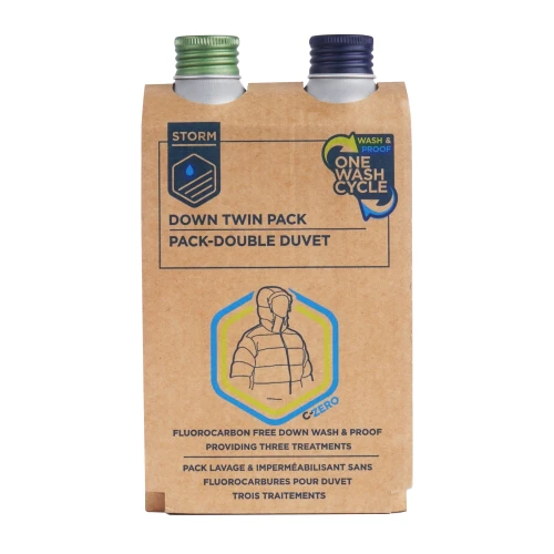 Storm - Impregnat do odzieży i płyn do prania odzieży puchowej Down Proofer Twin – 2 x 225 ml - S51307-1 64239 