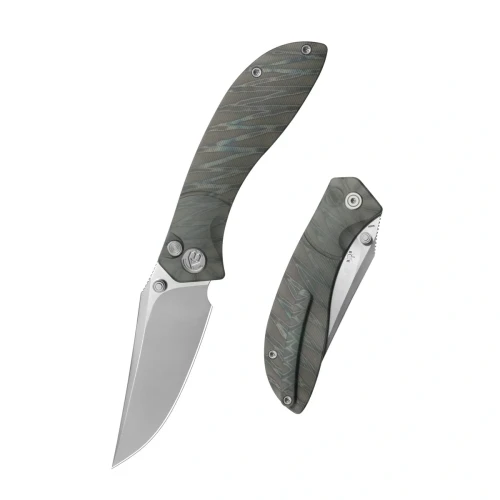 Nóż składany KB Kubey Stingray Flamed Titanium, Bead Blasted M390 by Bastards Knives (KB264B)-1 64253 