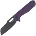Nóż składany Kubey Atlas Purple G10, Blackwashed 14C28N by Jelly Jerry (KU328M)-1 64279 