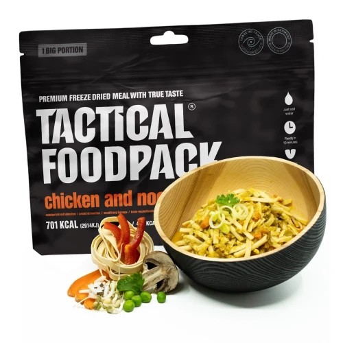 Tactical Foodpack - Liofilizowana racja żywnościowa BIG Chicken and Noodles - 560 g - MB003-1 64357 