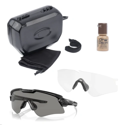 Oakley - Okulary balistyczne M Frame ALPHA Matte - Wymienne wizjery - ANSI Z87.1 - OO9296-2544-1 64360 