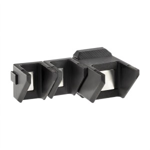 Uchwyt magnetyczny Manufaktura Plastiku na pistolet z optoelektroniką RHS i dwa magazynki czarny
