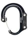 Karabinek do sprzętu turystycznego GearAid Heroclip Medium Stealth Black