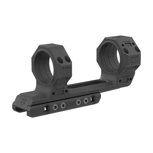 Vector Optics - Montaż do lunety jednoczęściowy X-MOD - Średni - 34 mm - Picatiny - Czarny - XASR-3476-1 64449 