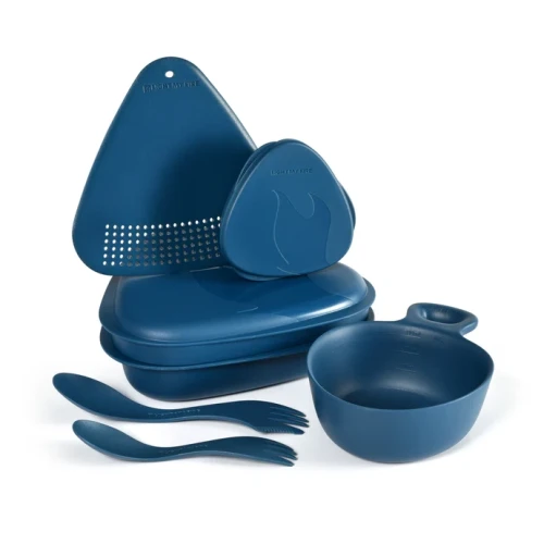 Light My Fire - Zestaw naczyń turystycznych Outdoor MealKit 2.0 - HazyBlue - 6418510910-1 64457 