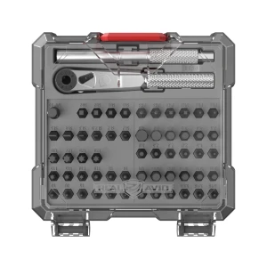 Real Avid - Narzędzia rusznikarskie X3 Driver 57-Piece Gunsmithing Bit Set - 56 bitów - AVX3GBS57