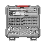 Real Avid - Narzędzia rusznikarskie X3 52-Piece Driver Gunsmithing Bit Set - 51 bitów - AVX3SGBS52