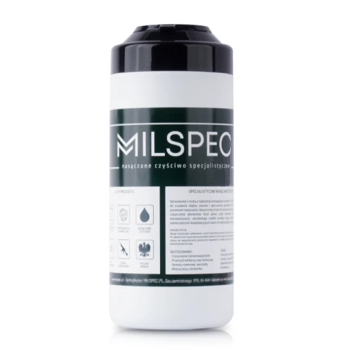 Milspec - Mokre czyściwo do broni Heavy Duty - Bezpyłowe - 50 sztuk-1 64473 