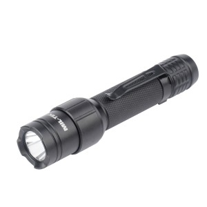 Mil-Tec - Latarka ręczna Stablampe Mini Recharge - Strobe - 450 lm - Czarna - 15154100