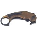 Nóż składany Kubey Jaw Pikal Yellow Ultem, Blackwashed 14C28N by MUZI Design (KU440E)-2 64487 