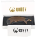 Nóż składany Kubey Jaw Pikal Yellow Ultem, Blackwashed 14C28N by MUZI Design (KU440E)-3 64487 