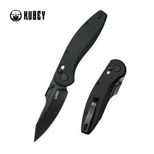 Nóż składany Kubey Calyce Denim G10, Beadblasted 14C28N (KU901U)
