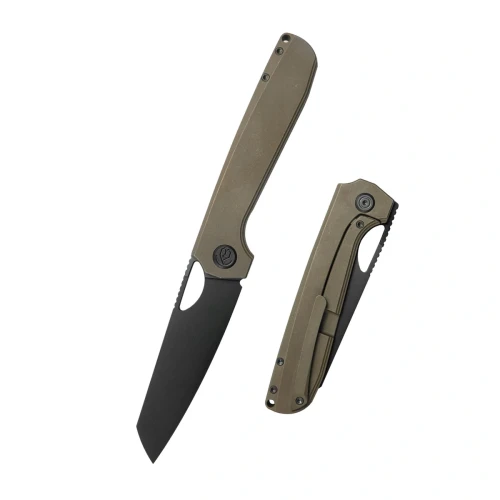Nóż składany Kubey KB Elang Bronze Titanium, Black DLC S35VN by Sebastian Irawan (KB339C)-1 64502 