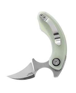 Nóż składany Bestech Strelit Jade G10, Stonewashed / Satin 14C28N by Ostap Hel (BG52B-1)