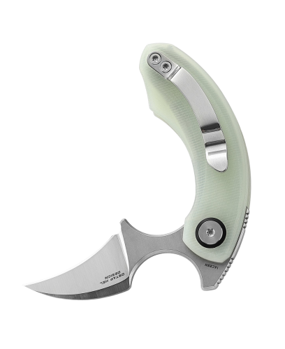 Nóż składany Bestech Strelit Jade G10, Stonewashed / Satin 14C28N by Ostap Hel (BG52B-1)-1 64513 