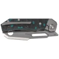 Nóż składany Bestech Nyrrdreki Titanium/Shipwreck Camo Carbon, Satin M390 by Fabian Hobbelen (BT2607C)-2 64514 