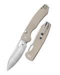 Nóż składany Bestechman Firebird Tan G10, Satin / Stonewashed D2 (BMK05B)