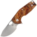 Nóż składany Fox Suru Brown Cellulose Acetate, Satin M398 by Jesper Voxnæs (FX-526LI RB3)-1 64541 