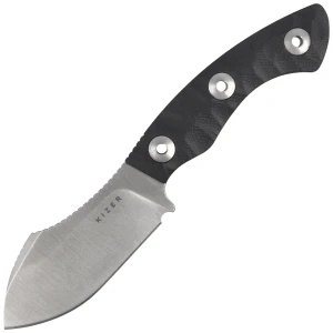 Nóż Kizer Rook Black G10, Satin AEB-L by Vincent Rizzo (1090A3)