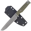 Nóż Kizer Camp 180 Olive Green G10, Gray Stonewashed AEB-L by Jonathan Styles (1096A2)-4 64543 