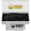Nóż składany Kubey Jaw Pikal Black G10, Black Stonewashed 14C28N by MUZI Design (KU440F)-3 64562 